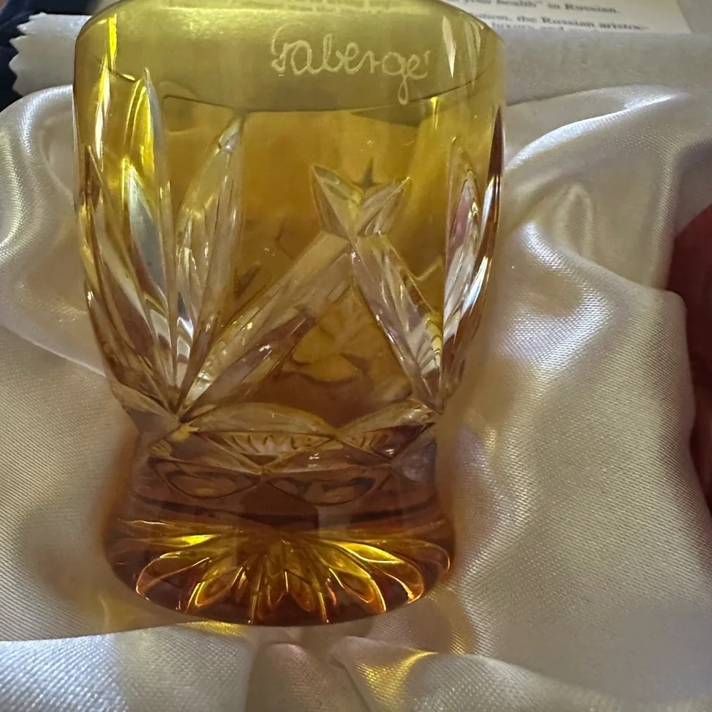 Faberge Na Zdorovye vodka shotglass set - Picture 6 of 6